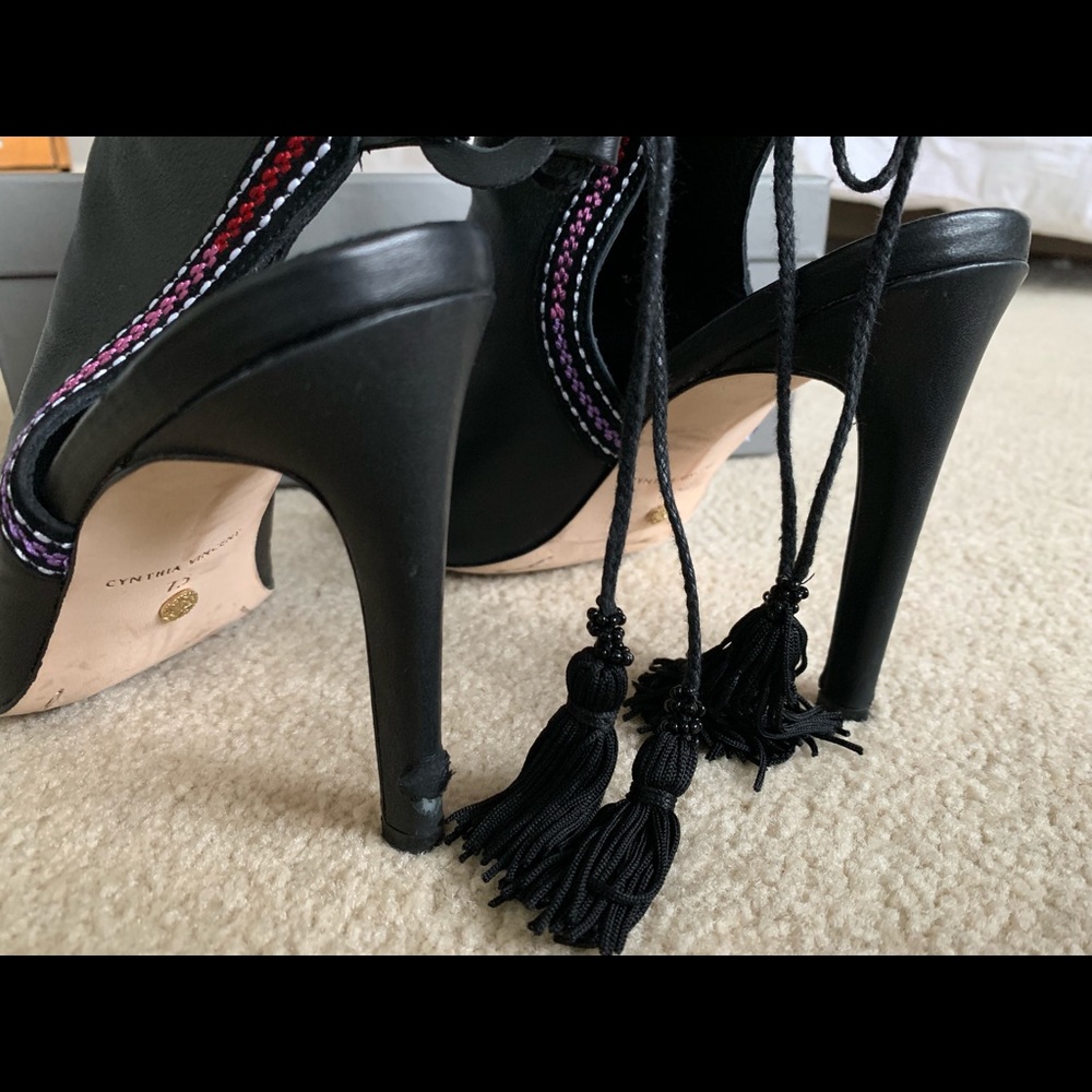 Peep Toe Booties - image 4